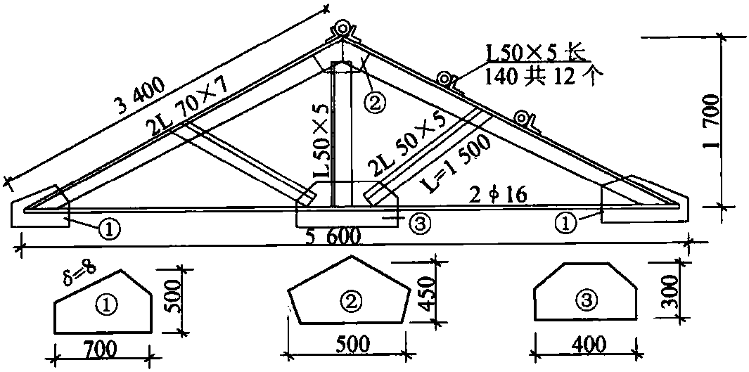 2.6.2 金属结构工程常用数据与计算